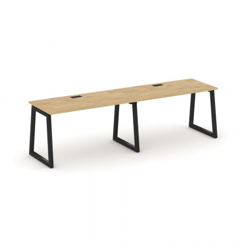 Style Project Рабочая станция 1 сторон. SN-5T1.ORS-022 Акация Лорка/Металл Антрацит/Заглушка Пластик Style Project Рабочая станция 1 сторон. SN-5T1.ORS-022 Акация Лорка/Металл Антрацит/Заглушка Пластик