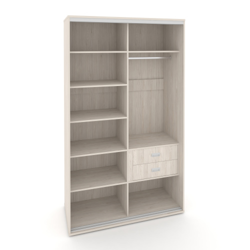 Корпус 2-х секционного шкафа высокого L=1800мм Maris SH.K2-8.1 K3 фото 4