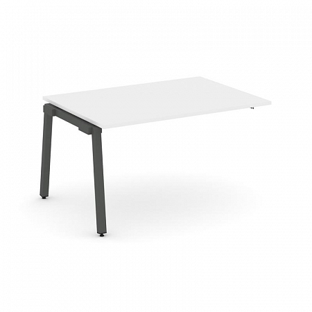 Style Project Проходной наб. элем. перег. стола SN-5A.NSPRG-003.3 Белый/Металл Антрацит 1380*980*750