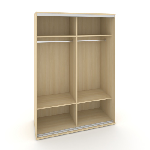 Корпус 2-х секционного шкафа низкого L=1600мм Maris SH.K2-6.2 K2