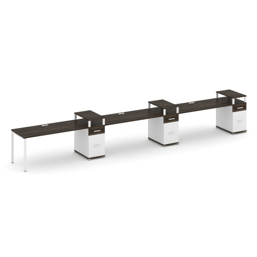 Бенч-система на 3 места с 3 опорными тумбами Concept CN.ORS-464 фото 10 Бенч-система на 3 места с 3 опорными тумбами Concept CN.ORS-464 фото 10