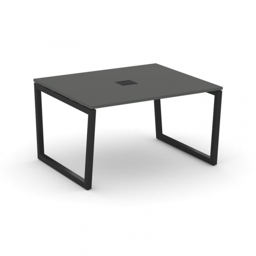 Style Project Стол переговорный SN-5T2.SPRG-034 Акация Лорка/Металл Антрацит/Заглушка Металл Антраци фото 8