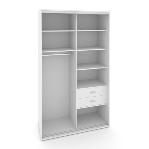 Корпус 2-х секционного шкафа высокого L=1200мм Maris SH.K2-2.1 K2 фото 2