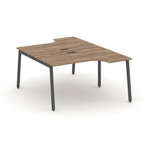 Style Project Рабочая станция эргоном. SN-4A.DRPA-012 Дуб Табак/Металл Антрацит 1580*1432/1992*750 фото 28 Style Project Рабочая станция эргоном. SN-4A.DRPA-012 Дуб Табак/Металл Антрацит 1580*1432/1992*750 фото 28