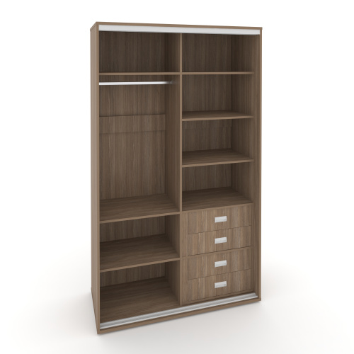 Корпус 2-х секционного шкафа высокого L=1500мм Maris SH.K2-5.1 K7 фото 5