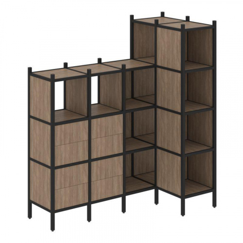 Стеллаж офисный угловой Loft VR.L-47 фото 10 Стеллаж офисный угловой Loft VR.L-47 фото 10