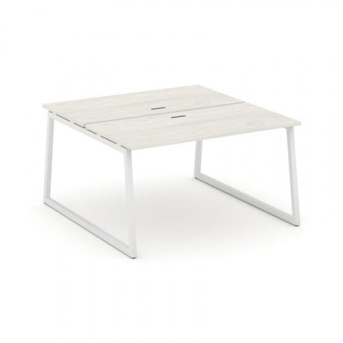 Style Project Рабочая станция 2-х сторон. SN-4T1.DRS-011 Акация Лорка/Металл Антрацит/Заглушка Пласт фото 18