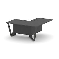 Steel Meet Проходной угловой модуль правый KDK-PR.B.SPPOU-16(R) Антрацит/Металл Антрацит 1600*1600*7