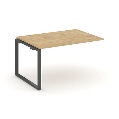 Style Project Проходной наб. элем. перег. стола SN-6O.NSPRG-004.3 Тиквуд Светлый/Металл Антрацит 158