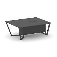 Steel Meet Начальный модуль L=2000 KDK-PR.B.SPNW-20 Антрацит/Металл Антрацит 2000*1600*750