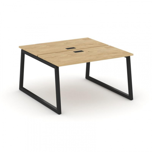 Style Project Рабочая станция 2-х сторон. SN-5T1.DRS-021 Акация Лорка/Металл Антрацит/Заглушка Пласт