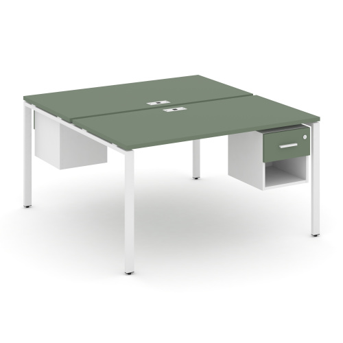 Бенч-система на 2 места с подвесными тумбами Concept CN.DRS-120 фото 5 Бенч-система на 2 места с подвесными тумбами Concept CN.DRS-120 фото 5