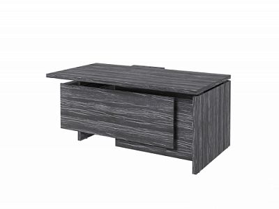 Стол с опорной тумбой FB-117R.DD Древесина Графит