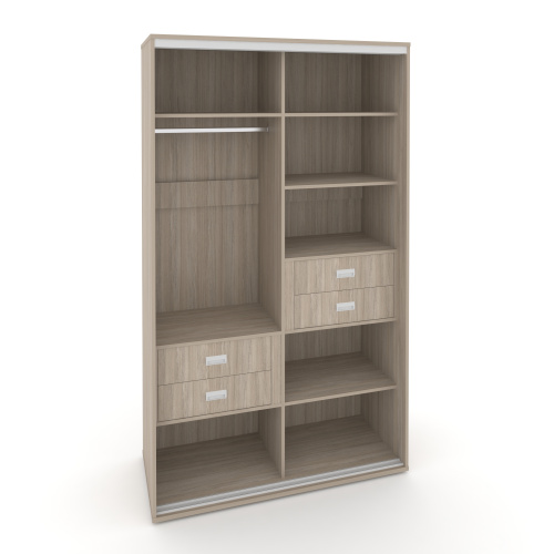 Корпус 2-х секционного шкафа высокого L=1400мм Maris SH.K2-4.1 K5 фото 7 Корпус 2-х секционного шкафа высокого L=1400мм Maris SH.K2-4.1 K5 фото 7