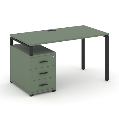 Стол письменный с опорной тумбой Concept CN.SP-304