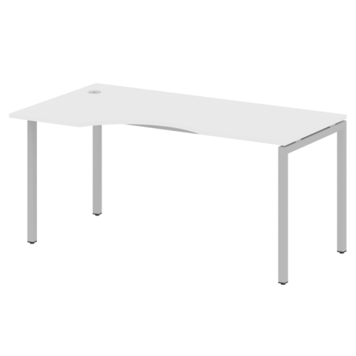 Стол криволинейный левый на П-обр. м/к Metal System Quattro 40БП.СА-1 (L) фото 4 Стол криволинейный левый на П-обр. м/к Metal System Quattro 40БП.СА-1 (L) фото 4