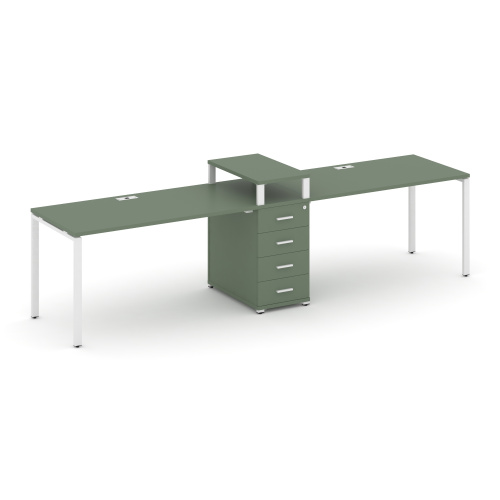 Бенч-система на 2 места с 1 опорной тумбой Concept CN.ORS-417 Бенч-система на 2 места с 1 опорной тумбой Concept CN.ORS-417