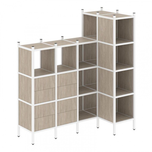 Стеллаж офисный угловой Loft VR.L-47 фото 2 Стеллаж офисный угловой Loft VR.L-47 фото 2