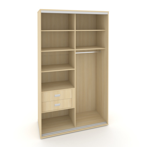 Корпус 2-х секционного шкафа высокого L=1500мм Maris SH.K2-5.1 K6 Корпус 2-х секционного шкафа высокого L=1500мм Maris SH.K2-5.1 K6