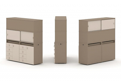 Тумба офисная (Набор №6.) Estetica ES.NB.2V-6