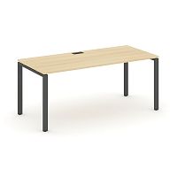 Style Project Direct Стол письменный SN-6P.SR-024.M Акация Лорка/Металл Антрацит/Заглушка Металл Ант