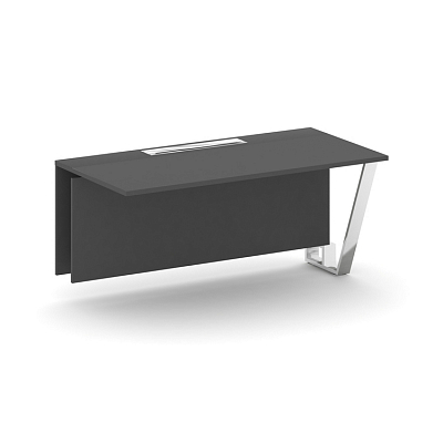 Steel Meet Проходной модуль MD-PR.B.SPPO-16 Антрацит/Нержавеющая Сталь/Хром 1600*800*750