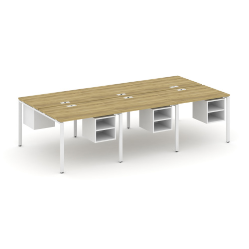 Бенч-система на 6 мест с подвесными тумбами Concept CN.DRS-145 фото 11