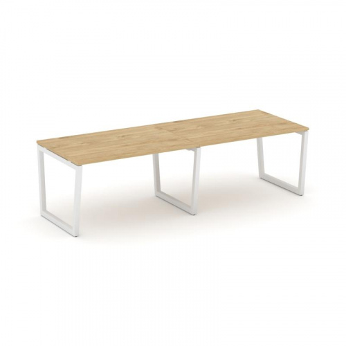 Style Project Стол переговорный SN-5T2.SPRG-012.3 Акация Лорка/Металл Антрацит 2360*980*750 фото 3