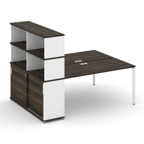 Бенч-система с опорным шкафом-купе с надставкой Concept CN.DRS-244 фото 10 Бенч-система с опорным шкафом-купе с надставкой Concept CN.DRS-244 фото 10