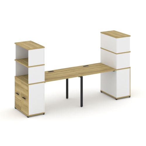 Бенч-система с опорными распашными шкафами Concept CN.ORS-229 фото 6