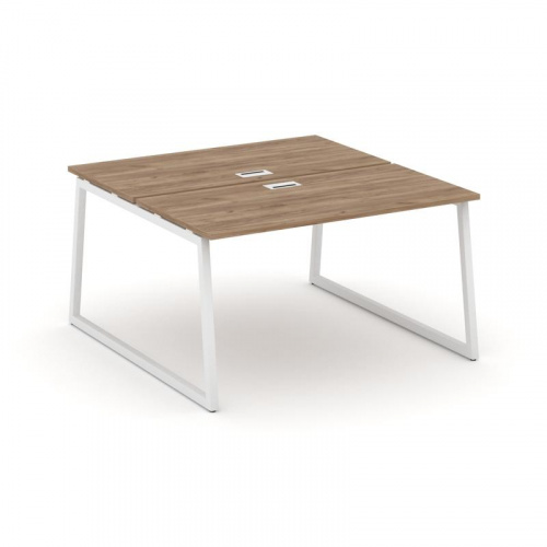 Style Project Рабочая станция 2-х сторон. SN-4T1.DRS-011 Акация Лорка/Металл Антрацит/Заглушка Пласт фото 16