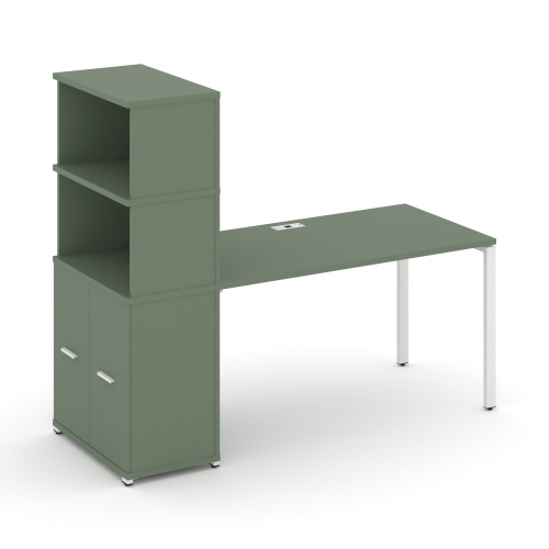 Стол офисный с опорным распашным шкафом Concept CN.SP-231 Стол офисный с опорным распашным шкафом Concept CN.SP-231