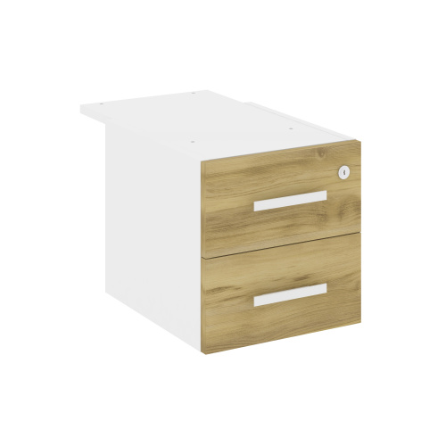 Тумба офисная с 2 ящиками Concept CN.PT-004 W фото 6