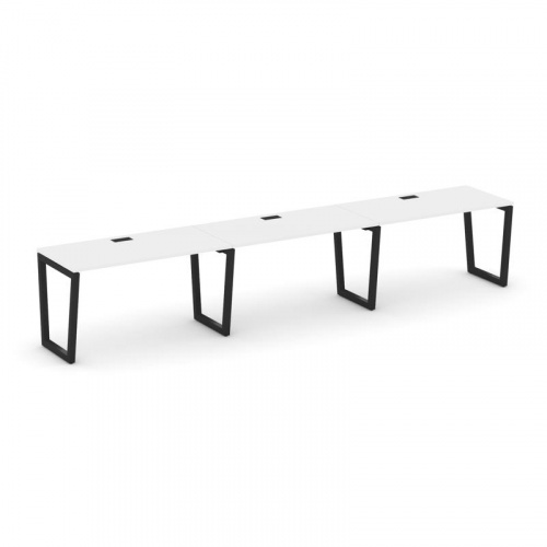 Style Project Рабочая станция 1 сторон. SN-5T2.ORS-051 Акация Лорка/Металл Антрацит/Заглушка Пластик фото 4