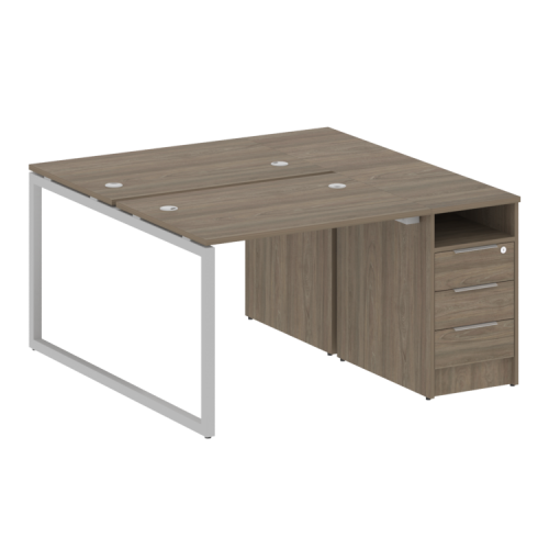 Бенч-система с тумбой на О-обр. м/к Metal System Quattro 40БО.РС-СТП-2.1 фото 3