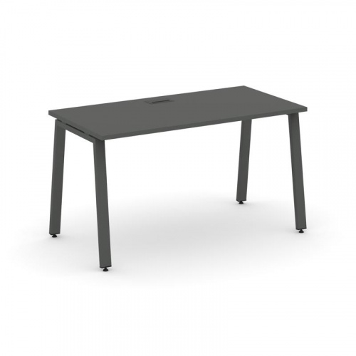 Style Project Стол письменный SN-6A.SP-001 Антрацит/Металл Белый 980*600*750 фото 21