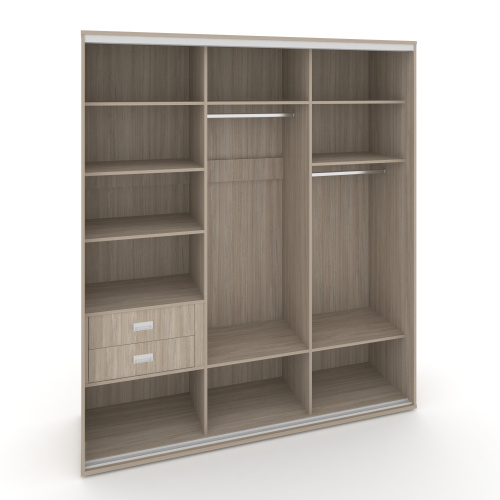 Корпус 3-х секционного шкафа высокого L=2069мм Maris SH.K3-4.1 K5 фото 4