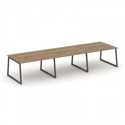 Style Project Стол переговорный SN-4T1.SPRG-052.3 Акация Лорка/Металл Антрацит 3540*1180*750 фото 23 Style Project Стол переговорный SN-4T1.SPRG-052.3 Акация Лорка/Металл Антрацит 3540*1180*750 фото 23