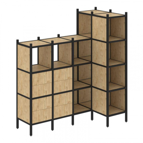 Стеллаж офисный угловой Loft VR.L-47 фото 7 Стеллаж офисный угловой Loft VR.L-47 фото 7