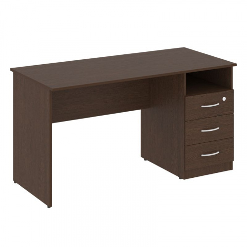 Nova S Стол письменный с тумбой правый В.СПТ-3 (R) Бук Артизан 1400*650*750 Nova S Стол письменный с тумбой правый В.СПТ-3 (R) Бук Артизан 1400*650*750