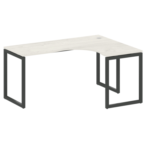 Стол криволинейный правый на О-обр. м/к Metal System Quattro 40БО.СА-4 (R) фото 5 Стол криволинейный правый на О-обр. м/к Metal System Quattro 40БО.СА-4 (R) фото 5