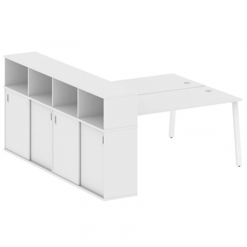 Бенч-система с шкафом-купе на А-обр. м/к Metal System БА.РС-СШК-4.4 фото 5