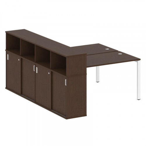 Бенч-система с шкафом-купе на П-обр. м/к Metal System БП.РС-СШК-4.3 фото 5 Бенч-система с шкафом-купе на П-обр. м/к Metal System БП.РС-СШК-4.3 фото 5