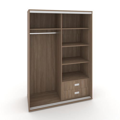 Корпус 2-х секционного шкафа низкого L=1400мм Maris SH.K2-4.2 K1 фото 5