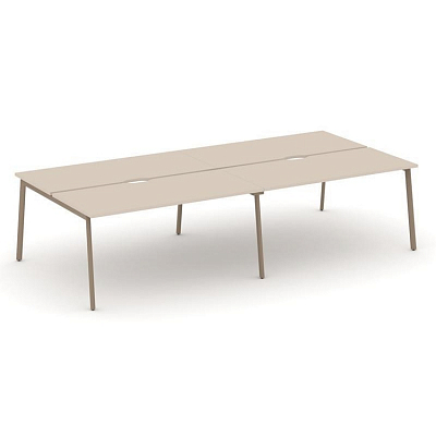 Бенч-система на 4 места Estetica ES.D.RS-4.4-VP