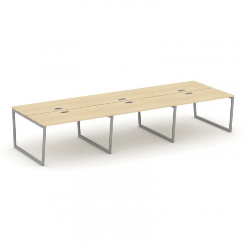 Style Project Рабочая станция 2-х сторон. SN-4T2.DRS-083 Акация Лорка/Металл Антрацит/Заглушка Пласт фото 20