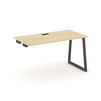 Style Project Стол-приставка к опор. элем. SN-4T1.OPRS-002 Акация Лорка/Металл Антрацит/Заглушка Пла