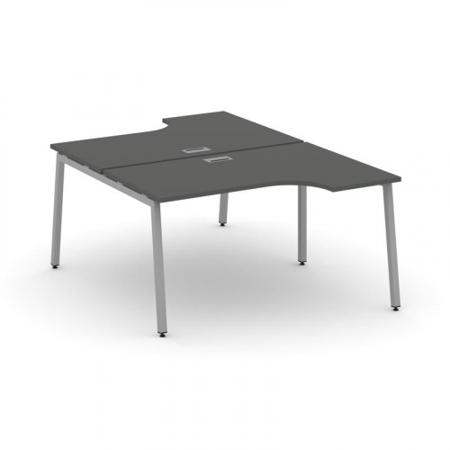 Style Project Рабочая станция эргоном. SN-4A.DRPA-012 Дуб Табак/Металл Антрацит 1580*1432/1992*750 Style Project Рабочая станция эргоном. SN-4A.DRPA-012 Дуб Табак/Металл Антрацит 1580*1432/1992*750