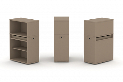 Тумба офисная (Набор №1.) Estetica ES.NB.1N-1