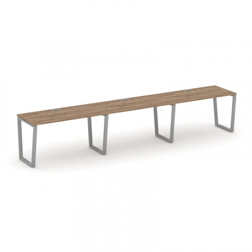 Style Project Рабочая станция 1 сторон. SN-6T2.ORS-044 Акация Лорка/Металл Антрацит/Заглушка Пластик фото 10